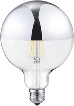 LED Lamp - Filament - Nitron Limpo XL - E27 Fitting - 7W - Warm Wit 2700K - Glans Chroom - Glas