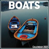 Boats Calendar 2021: Official Boats Calendar 2021, 12 Months