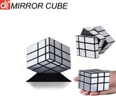 Mirror cube - breinbreker kubus 3x3x3 - QiYi cube Silver edition