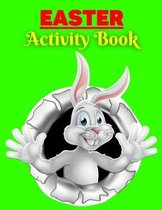 Easter Activity Book: Easter Activity Book For Adults Color By Number Coloring Book