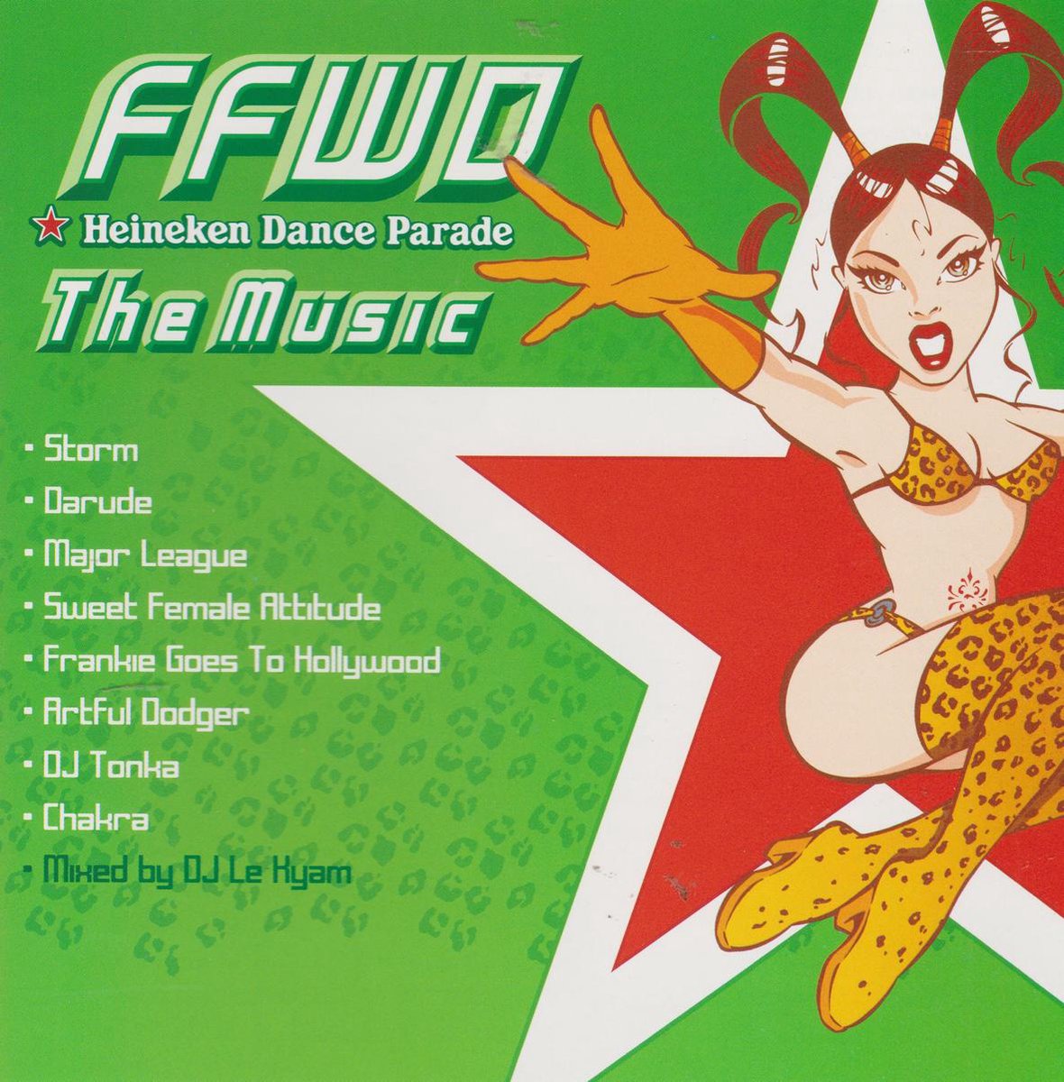 Various – Fast Forward Heineken Dance Parade - The Music