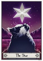 Mini poster - Deadly Tarot Felis - The Star