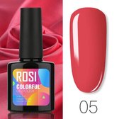 ROSI Gelpolish - Gel nagellak - Gellak - UV & LED - Roze 005 Chique Pink
