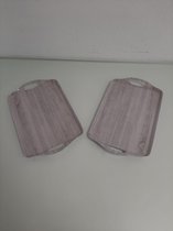 Dienblad - Twee Stuks