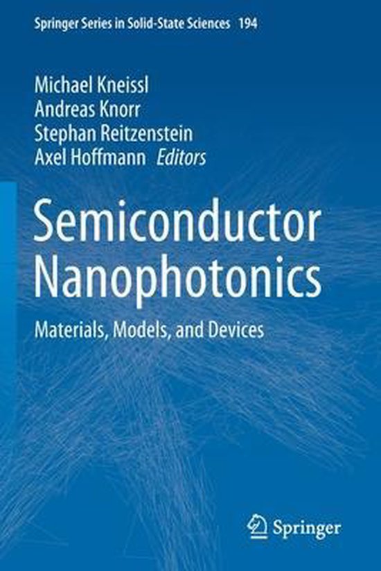 Semiconductor Nanophotonics - cover
