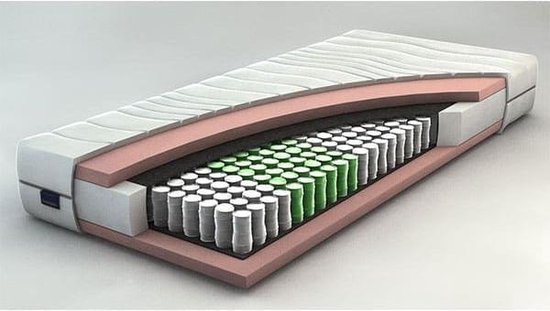 Bed Box Holland - Seniorenbed Nelson - licht eiken - 90x200