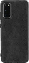 Samsung S20FE Alcantara Case 2020 - Zwart