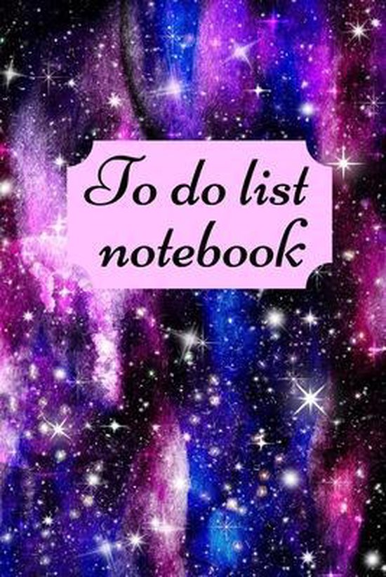 To do list Notebook - cover