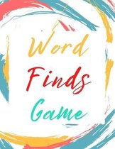 Word Finds Game: Word Search Game for Kids to Pay and Spend Their Free Time