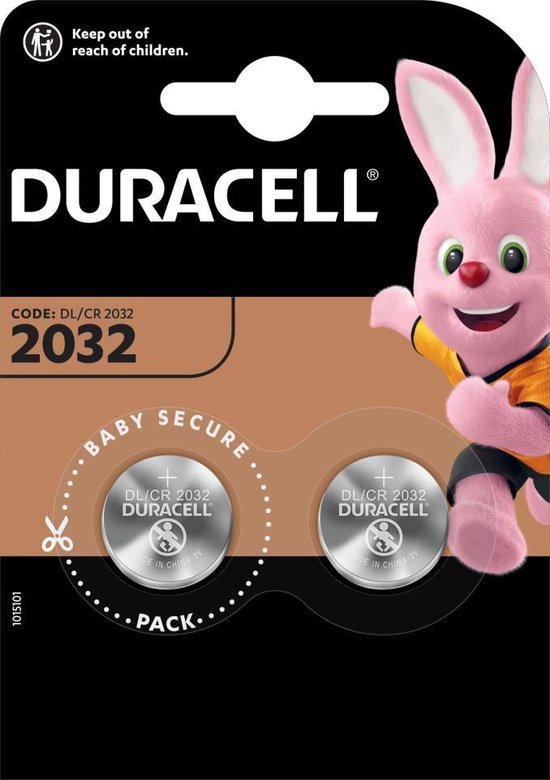 Passend Nachtvlek Wauw 2 Duracell DL/CR 2032 knoopcel batterijen | bol.com