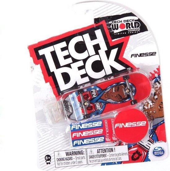 Tech Deck Finesse Skateboards World Edition Steve James The Struggle is