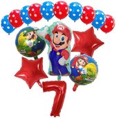 Super Mario - ballon set - thema - ballonnen - 7 jaar