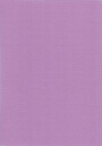 20 Linen Card Paper - A4 - Lilas - Carton - 29,7x21cm - 240 grammes - Carton