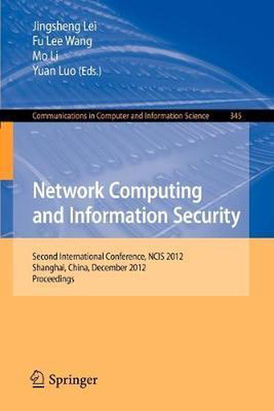 Network Computing and Information Security - cover