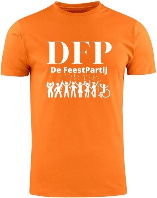 De feestpartij Heren tshirt politiek politiekepartij feesten Johan Vlemmings... bol