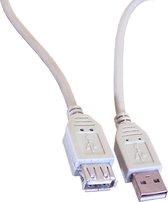 Kabel - USB A vrouwelijk - USB A mannelijk - 1,80m