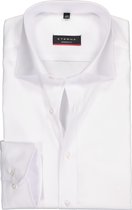 ETERNA modern fit overhemd - poplin heren overhemd - wit - Strijkvrij - Boordmaat: 41