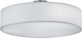 LED Plafondlamp - Plafondverlichting - Torna Hotia - E27 Fitting - 3-lichts - Rond - Mat Wit - Aluminium