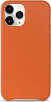 Mobigear Hoesje geschikt voor Apple iPhone 12 Pro Max Telefoonhoesje | Mobigear Excellent Backcover | iPhone 12 Pro Max Case | Back Cover - Oranje
