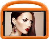 Samsung Galaxy Tab A 10.1 (2019) Hoes - Mobigear - Kidsproof Serie - EVA Schuim Backcover - Oranje - Hoes Geschikt Voor Samsung Galaxy Tab A 10.1 (2019)