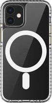 Apple iPhone 12 Pro Hoesje - Mobigear - MagSafe Serie - Hard Kunststof Backcover - Clear / Yellow - Hoesje Geschikt Voor Apple iPhone 12 Pro
