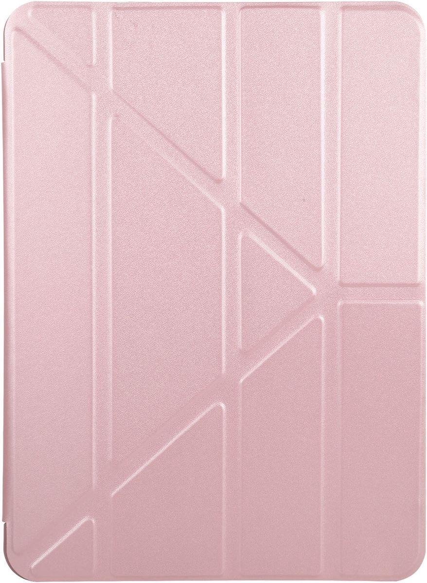 Mobigear Tablethoes geschikt voor Apple iPad Air 4 (2020) Hoes | Mobigear Origami Bookcase - Roségoud