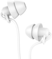 Hoco Mini In-Ear Silicone Slaap Oordopjes 3.5mm - Wit