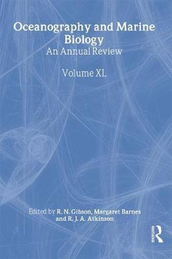 Oceanography And Marine Biology An Annual Review Volume 40 An Annual Review