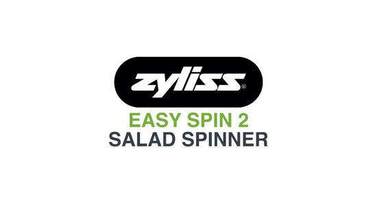 Zyliss Essoreuse à Salade Easy spin Blanc 26cm