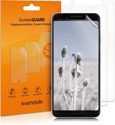 kwmobile 3x screenprotector voor Google Pixel 3 - beschermende folie voor smartphone