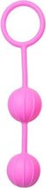 Vaginale Balletjes Verticale Ribbels - Roze - Toys voor dames - Geisha Balls - Roze - Discreet verpakt en bezorgd