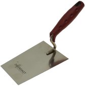 Doordagt - stukadoors troffel rvs - 160 mm -met softgrip