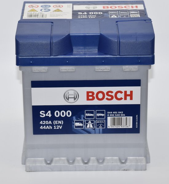 Bosch S4 000 Blue Accu 44 Ah 12V 420A | bol
