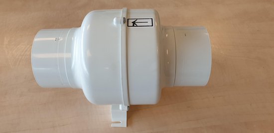 Novovent Minitub BUISVENTILATOR Ø100mm - Badkamer ventilator - Inline tube  fan -... | bol.com
