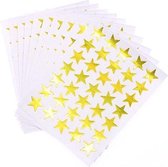 Akyol - Super leuke 10 vellen beloningsstickers voor kinderen – Gouden sterren – Kinderstickers – Hobby stickers – Stickers om te belonen – Stickers voor kinderen