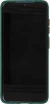 Samsung Galaxy S20 Hoesje Hard Case Backcover Telefoonhoesje Donker Groen