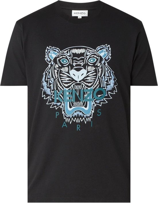 groet Reciteren smeren KENZO Classic T-shirt met logoprint - Maat XL | bol.com