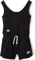 Nike Heritage playsuit van sweatstof - Zwart - Maat 152