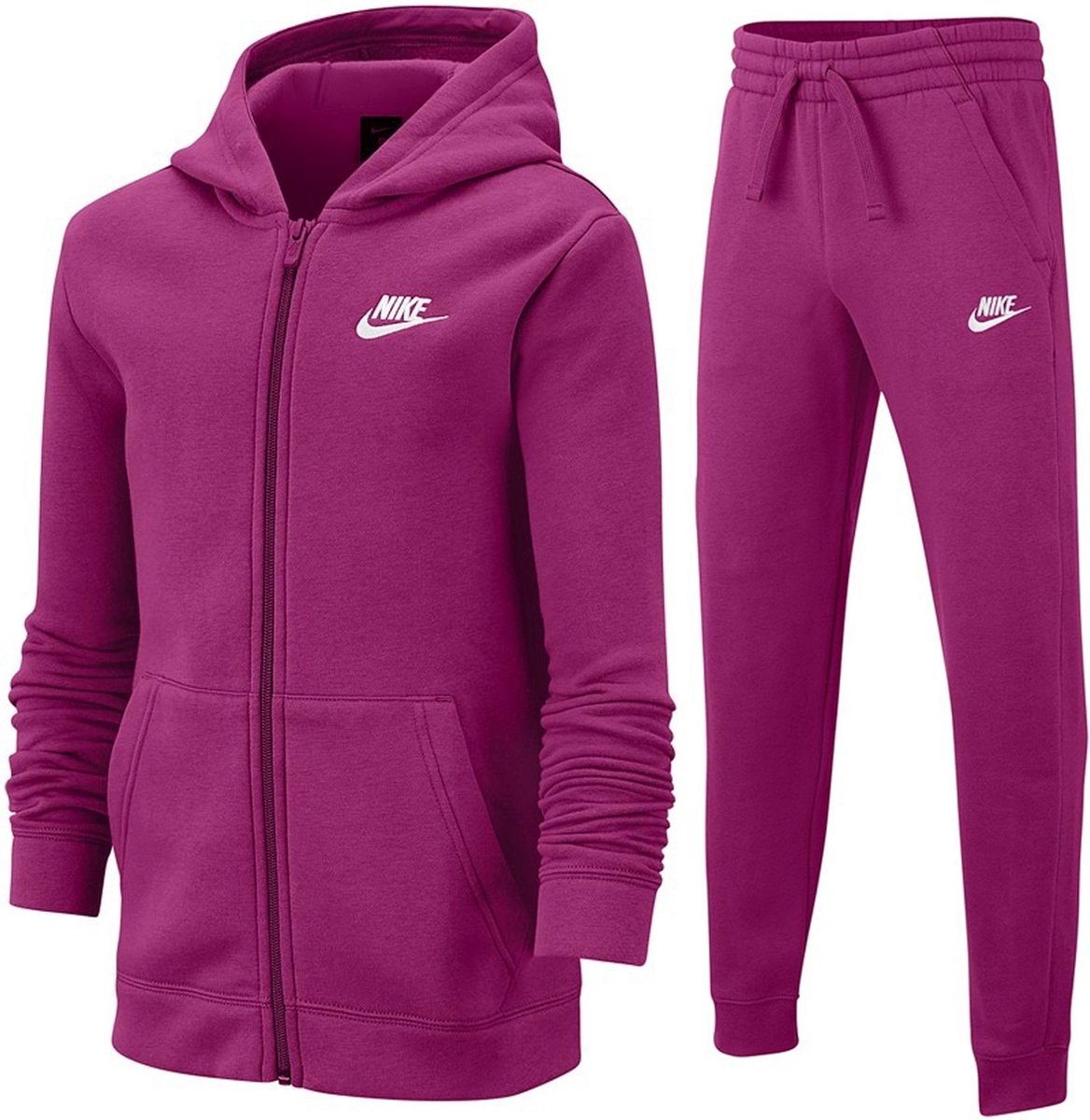 tumor stormloop terrorisme Nike Nike Sportswear CE Fleece Trainingspak - Maat 164 - Meisjes - roze |  bol.com