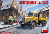 1:35 MiniArt 38051 L1500S German 1,5t Truck Plastic Modelbouwpakket