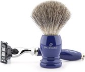 Luxe Kwaliteit Scheren kit Beste voor Heren Scheer (3 blade razor with Shaving Brush)