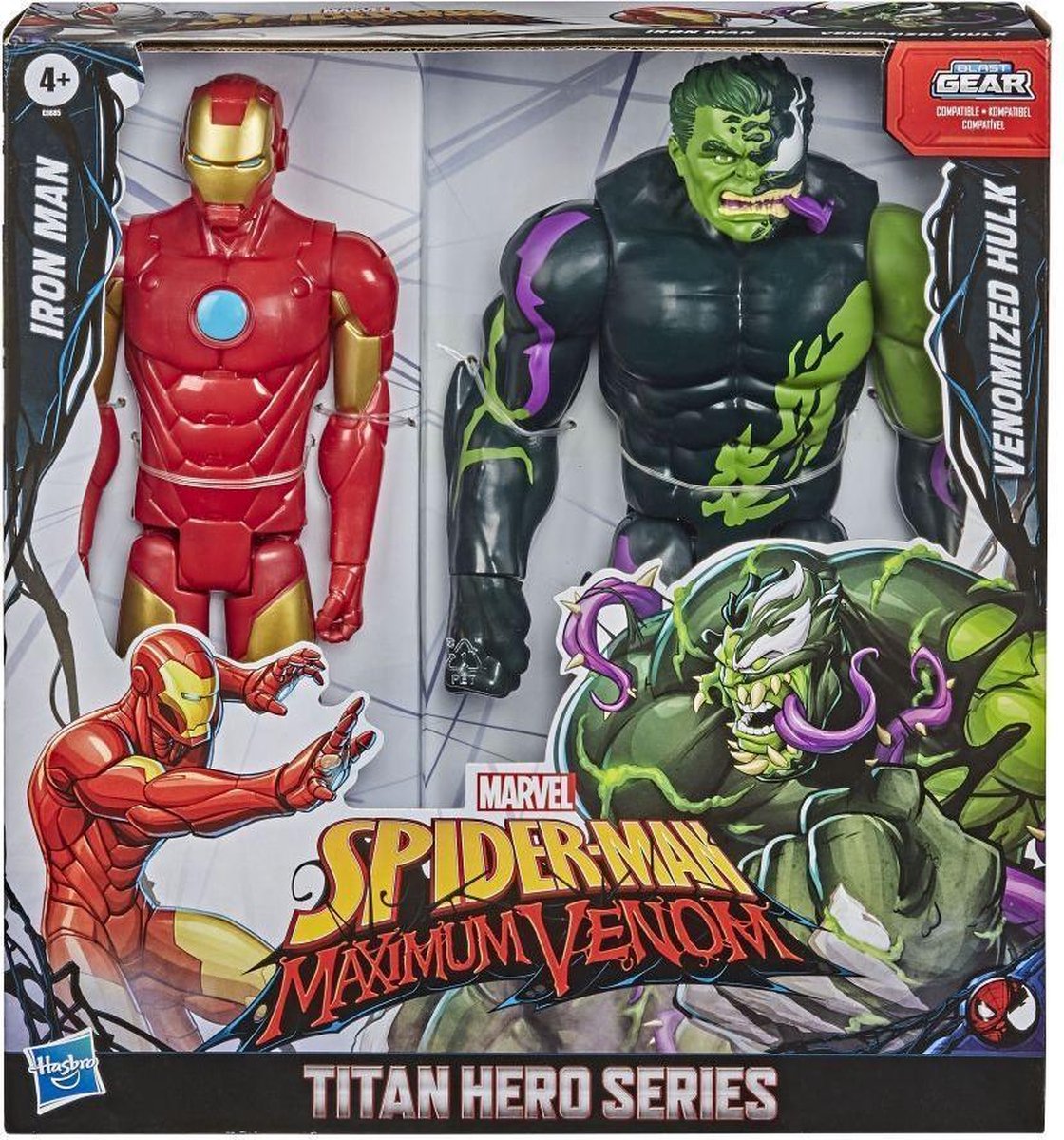 Marvel Spider-Man: Maximum Venom Titan Hero Exclusive Multi Pack - Marvel