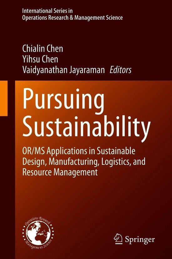 Business and Management (R0) - Pursuing Sustainability - cover