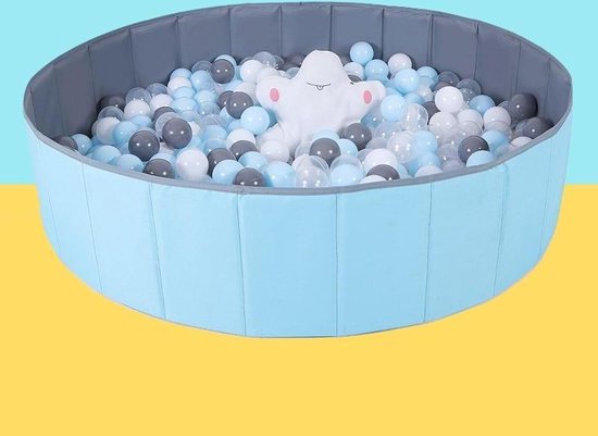 Namvo Opvouwbare Ballenbak – Waterdichte Ballenbak voor Baby's, Draagbare Ronde Oceaan Ballenbak voor Baby's, Peuters, Jongens, Meisjes, Honden en Katten – Binnen- en Buitengebruik (80cm, Blauw Namvo Opvouwbare Ballenbak – Waterdichte Ballenbak voor Baby's, Draagbare Ronde Oceaan Ballenbak voor Baby's, Peuters, Jongens, Meisjes, Honden en Katten – Binnen- en Buitengebruik (80cm, Blauw
