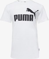 Puma Essentials kinder sport t-shirt - Wit - Maat 140