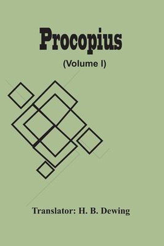 Procopius (Volume I) - cover