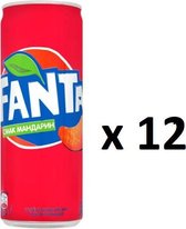 Fanta - Fanta Mandarin 12 x 330 ml