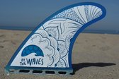 By The Waves "The Design" futures compatibel surf vinnen L