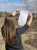 Biologisch rompertje met tekst | Papa heeft de tofste collega's | Groen | 86/92