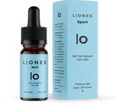 CBD Olie 10 Procent (10% / 1.000 mg CBD) - 10ml - Sport Collectie - LIONES